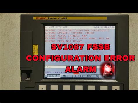 fanuc 421 servo error